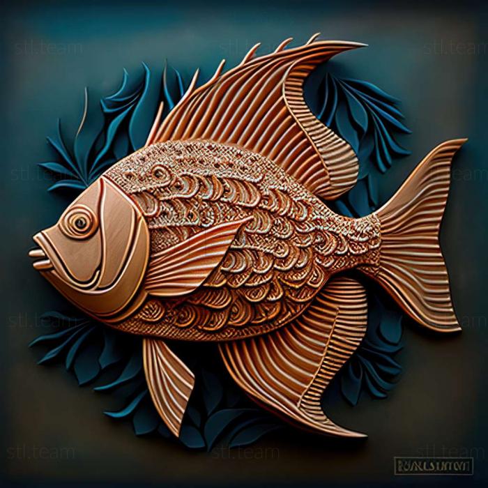 Флоридская рыба Джорданелла